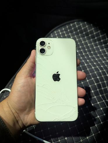 Техника жана электроника: IPhone 11, Колдонулган, 64 ГБ, Жашыл, Каптама, 100 % — 2