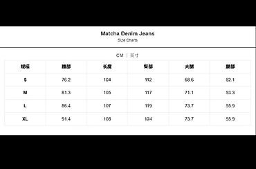 Джинсы: Matcha Denim Jeans — широкие джинсы цвета матча размер M абсолютно — 2