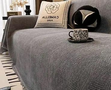 Prekrivači za nameštaj: Za trosed, bоја - Siva — 2