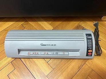Druga oprema za računare i laptopove: Laminator RECO LAM 321, format A3 (do DIN A3) - Širina laminiranja — 9