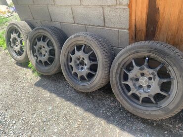Диски: Литые Диски R 17 Mercedes-Benz, Комплект, отверстий - 5, Б/у