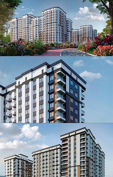archa group: 1 комната, 47 м², ул. Горького / Алматинка 8 этаж, ПСО (под самоотделку) — 2