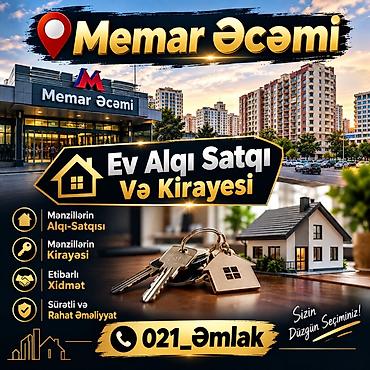 Mənzil kirayələyirəm: Memar Əcəmi ərazisində peşəkar daşınmaz əmlak xidmətləri - — 1