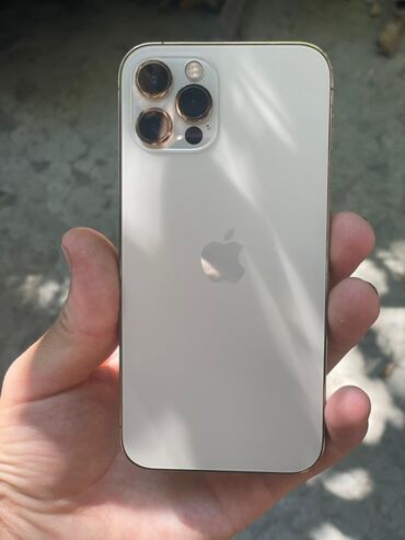 цена кнопочного телефона: IPhone 12 Pro, Колдонулган, 128 ГБ, Каптама, Куту, 84 %