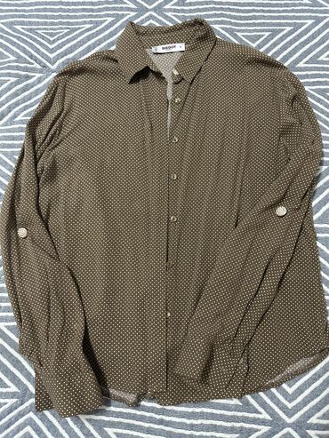 обмен одежды: Рубашка M (EU 38), цвет - Коричневый