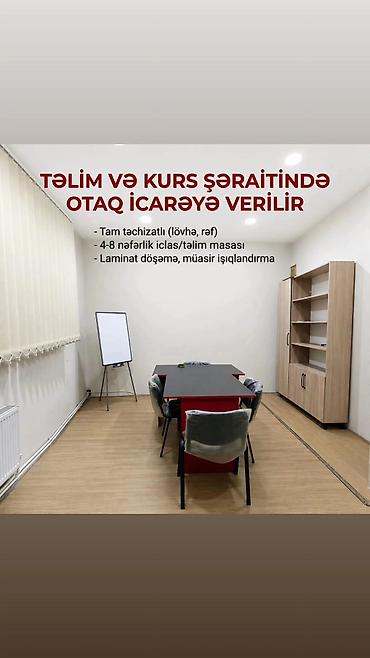 12 metrlik konteyner: Təlim və kurslar üçün tam avadanlıqlı otaq icarəyə verilir — 1