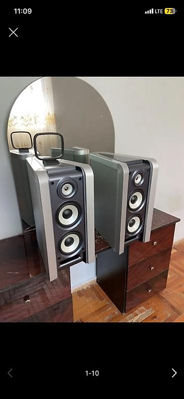 dinamik ev: İki ədəd akustik səsucaldan (stereo cütlük). Xüsusiyyətlər: - 3 yollu — 1