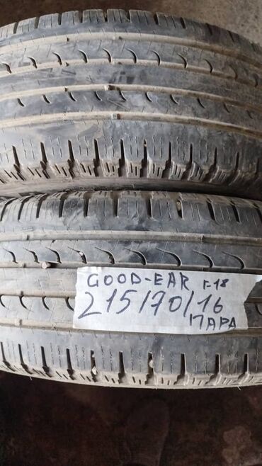 Шины: Шины 215 / 70 / R 16, Лето, Б/у, Пара, Легковые, Япония, GoodYear