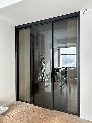 Перегородки на заказ: На заказ Лофт-перегородка, Монтаж — 19