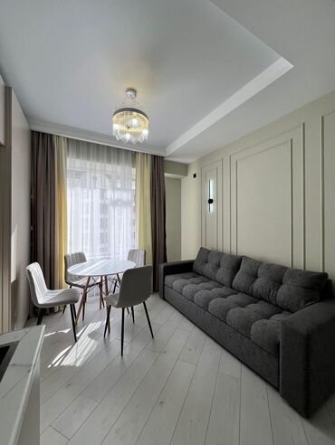 бишкек квартира цена: 1 комната, 41 м², Элитка, 8 этаж, Евроремонт