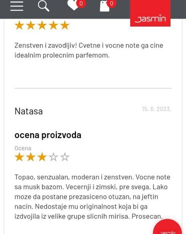 Parfemi: Ženski parfem, Kopija — 5