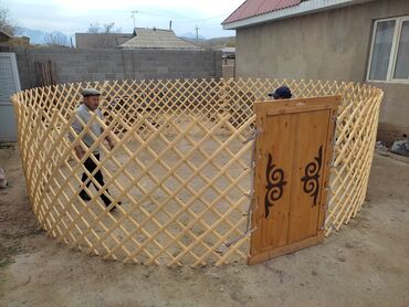 Продажа юрт: Продажа юрты, Каркас Деревянный, 85 баш, Диаметр: 6 метров — 18