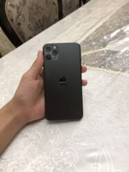 бу айфон 11 про макс: IPhone 11 Pro, Колдонулган, 512 ГБ, Matte Space Gray, Каптама