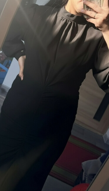 Вечерние платья: Вечернее платье, Длинная модель, С рукавами, S, M — 1