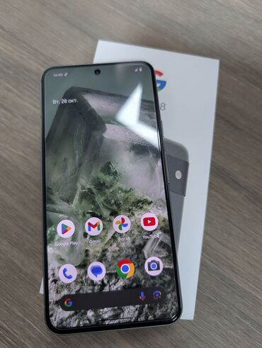 хуавей п8: Google Pixel 8, Колдонулган, 128 ГБ, түсү - Боз, 2 SIM