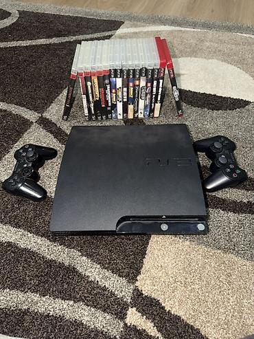 Sony PlayStation: Игровая приставка Sony PlayStation 3 (Slim) с комплектом аксессуаров и — 1