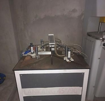 Alətlər: Plastmak Machine markalı bu maşın PVC və alüminium profillərin künc — 3