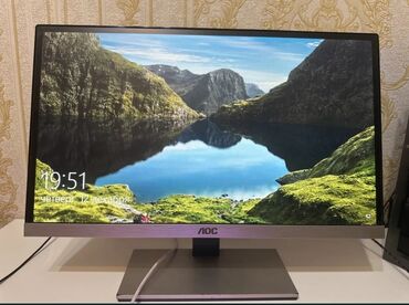 мониторы бу бишкек: Монитор, AOC, Б/у, LCD, 26" - 27"