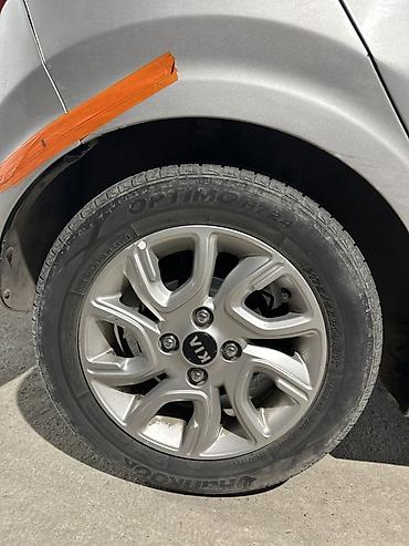 шина морнинг: Комплект колес KIA morning - Диск: оригинальный легкосплавный KIA — 1
