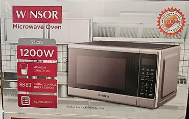 WIN SOR 3322S Mikrodalğalı Soba - Güc: 1200W - Həcmi: maksimum 20