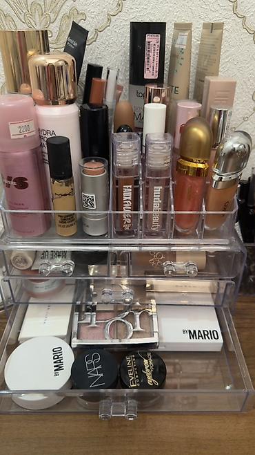 киса: 💄 1. Acrylic Makeup Organizer Акриловый органайзер для косметики с — 4