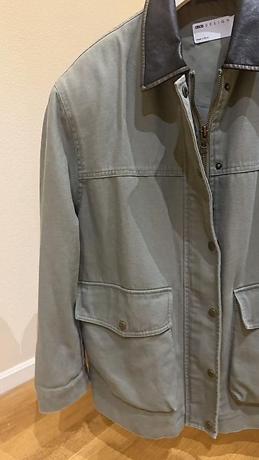 liko design: ASOS Design gödəkçə, təzə razmer 38 Zeytuni-boz tonunda, qara — 3