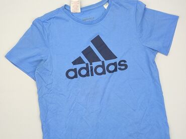 T-shirts: T-shirt, Adidas, 14 years, 158-164 cm, condition - Good