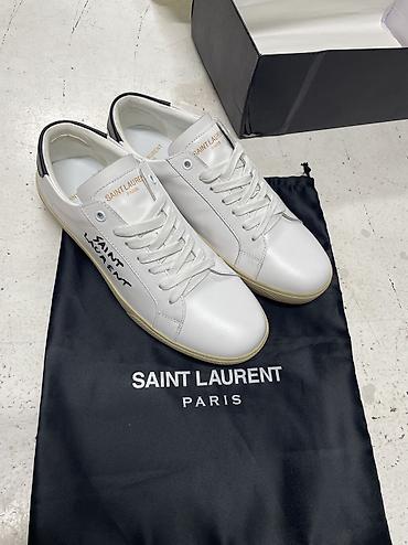 ami paris: Мужские кроссовки, 40.5, 41, 41.5, Yves Saint Laurent, Новый, цвет - Белый — 6