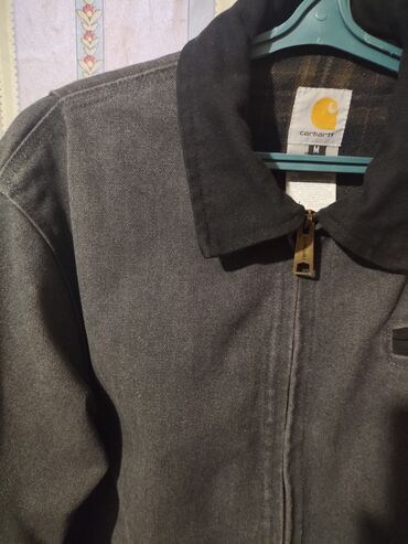 спетс одежда: Мужская куртка, Carhartt, Б/у, цвет - Серый, Самовывоз, Платная доставка