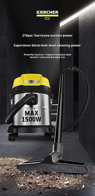 м макс: Обычный пылесос Новый Karcher Тип пылесборника: Мешок Рассрочка — 1