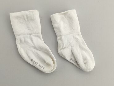 wysokie białe skarpety: Socks, condition - Good