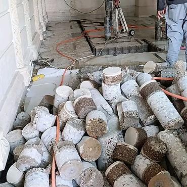 qapilar 2022: Beton kəsmə beton deşmə xidməti Karot - HILTI DD 200 / 350 ilə 25 ° — 10