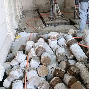 Beton işləri: Beton kəsmə beton deşmə xidməti Karot - HILTI DD 200 / 350 ilə 25 ° — 7