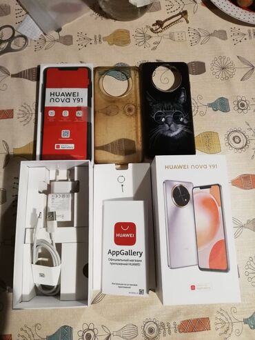 флай хорошие телефоны: Huawei nova Y91, 256 GB, rəng - Qara, İki sim kartlı