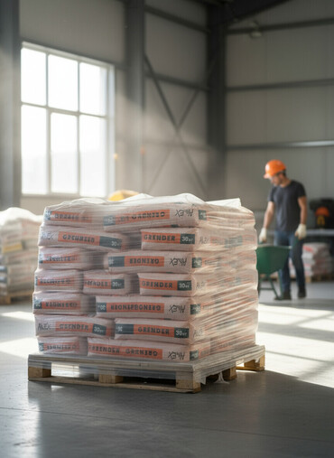 мешок строительный: Штабелированные мешки с сухой строительной смесью AlinEX GRENDER