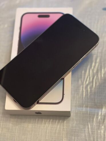 iphone 14 pro max ikinci el: IPhone 14 Pro Max, 128 GB, Deep Purple