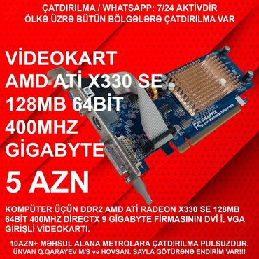 Videokart AMD GeForce 210, < 4 GB