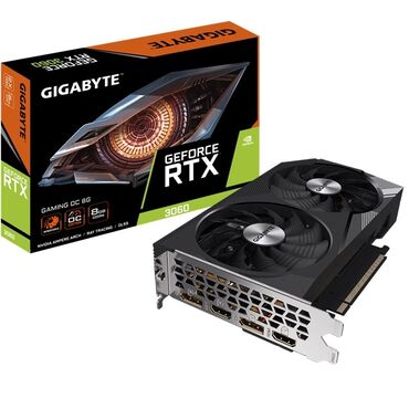 видеокарты rtx 3060: Видеокарта, Б/у, NVidia, GeForce RTX, 12 ГБ, Для ПК