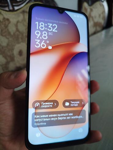 cd disk: Redmi, Redmi 15C, Б/у, 128 ГБ, цвет - Черный, 2 SIM — 3