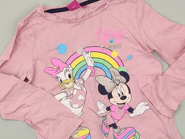 bluzki galowe dla dziewczynek: Blouse, Disney, 5-6 years, 110-116 cm, condition - Good