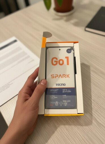 Tecno: Tecno Spark Go, 128 GB, rəng - Qara, Zəmanət, Sensor, Barmaq izi -da lalafo.az — 2 Tecno: Tecno Spark Go, 128 GB, rəng - Qara, Zəmanət, Sensor, Barmaq izi — 2