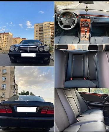 w210 kardan: Mercedes-Benz E-Class (W210) sedan - Kuzov: 4 qapılı sedan, qara rəng — 2