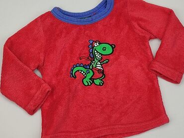 czerwony sweterek niemowlęcy: Світшот, Primark, 2-3 р., 92-98 см, стан - Хороший