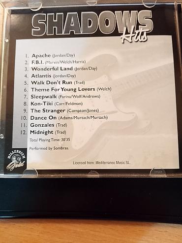 cd player prodaja: CD: Shadows Hits – performed by The Sombras Izdanje: Millennium Gold — 3