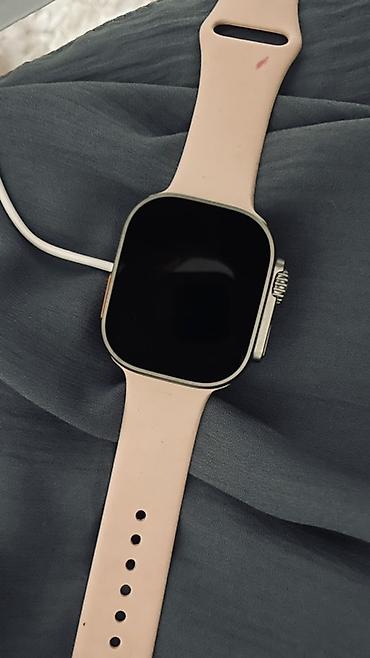 Другие смарт-часы: Смарт‑часы с большим сенсорным квадратным экраном и розовым — 10