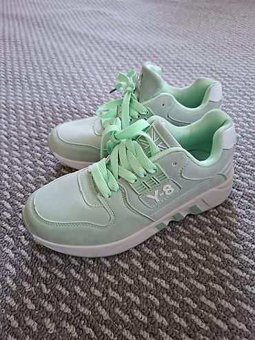 nike air forse: Кроссовки, 38, Новый, цвет - Зеленый, Самовывоз — 1