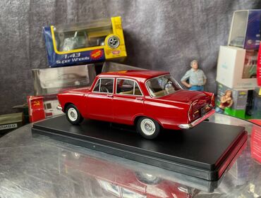 Avtomobil modelləri: Moskvich, 1966 il, 1:24, Dəmir, Ödənişli çatdırılma — 14