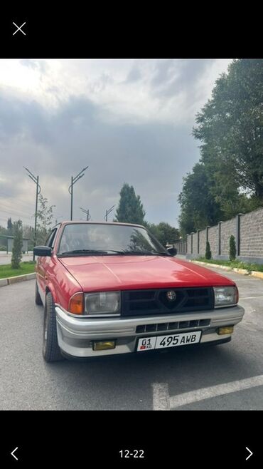 алфат машина: Alfa Romeo 33: 1985 г., 1.6 л, Механика, Бензин, Хэтчбэк