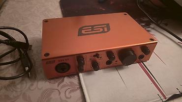монитор баку: ESI U22 XT USB audio interfeys Salam köçdüyüm üçün cox təcili — 1