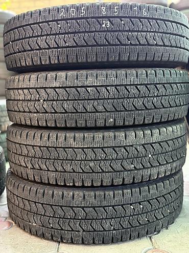 Шины 205 / >80 / R 16, Зима, Б/у, Комплект, Легковые, Япония, Bridgestone